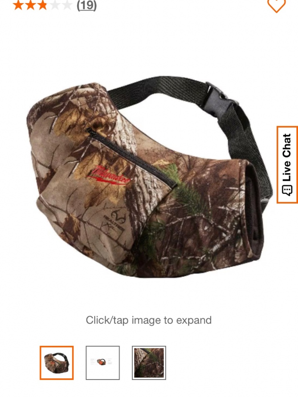 Milwaukee M12 Hand Warmer - Realtree Xtra Camo - Hunting Gear